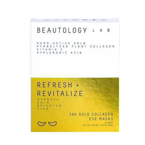 24K Gold Collagen Eye Masks – 10 Pairs