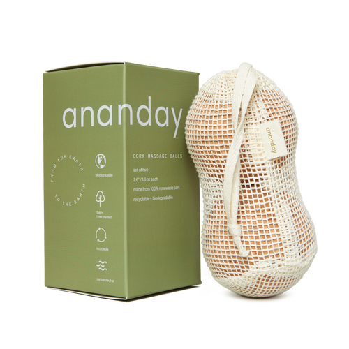 Ananday Cork Massage Ball Set