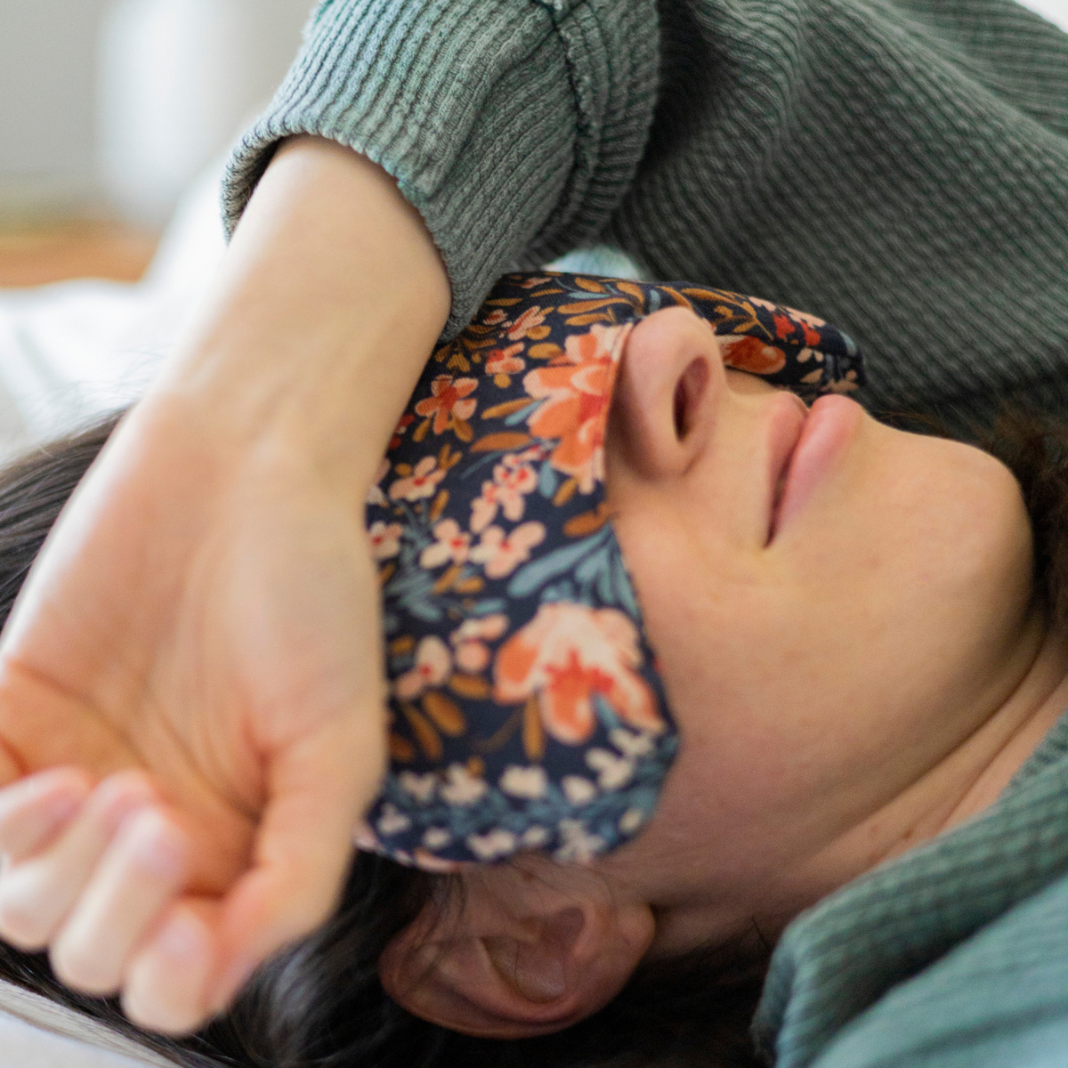 Eye Mask + Neck Wrap Set – Pom Blossom