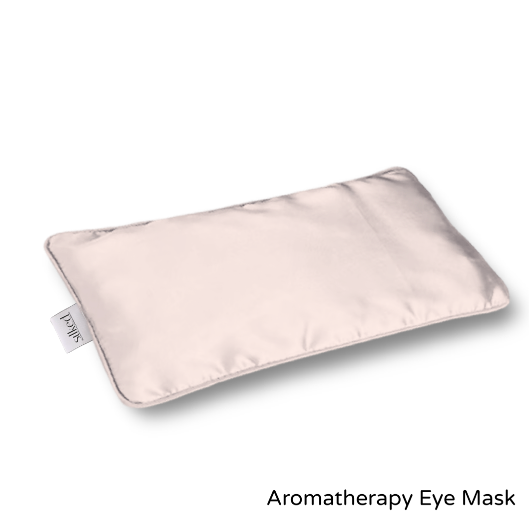 Silk Aromatherapy Weighted Eye Mask Pillow