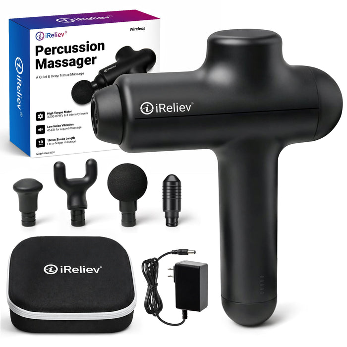 iReliev Percussion Massage Gun