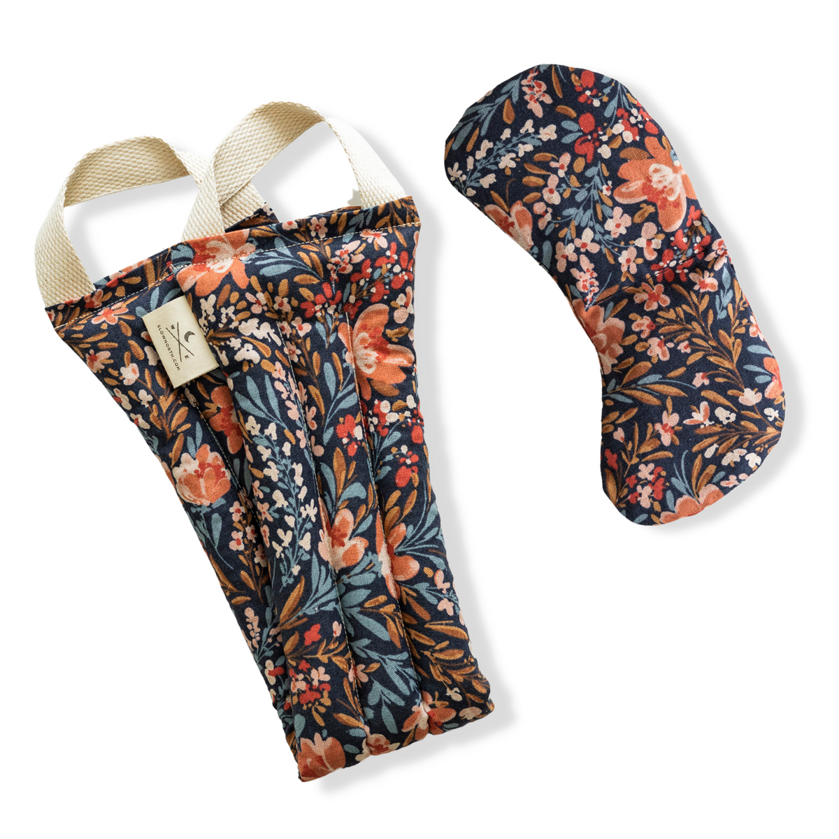 Eye Mask + Neck Wrap Set – Pom Blossom