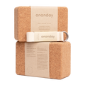 Ananday Yoga Block + Strap Set