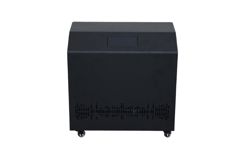 Canuck Cold acrylic tub bundle — included chiller front view