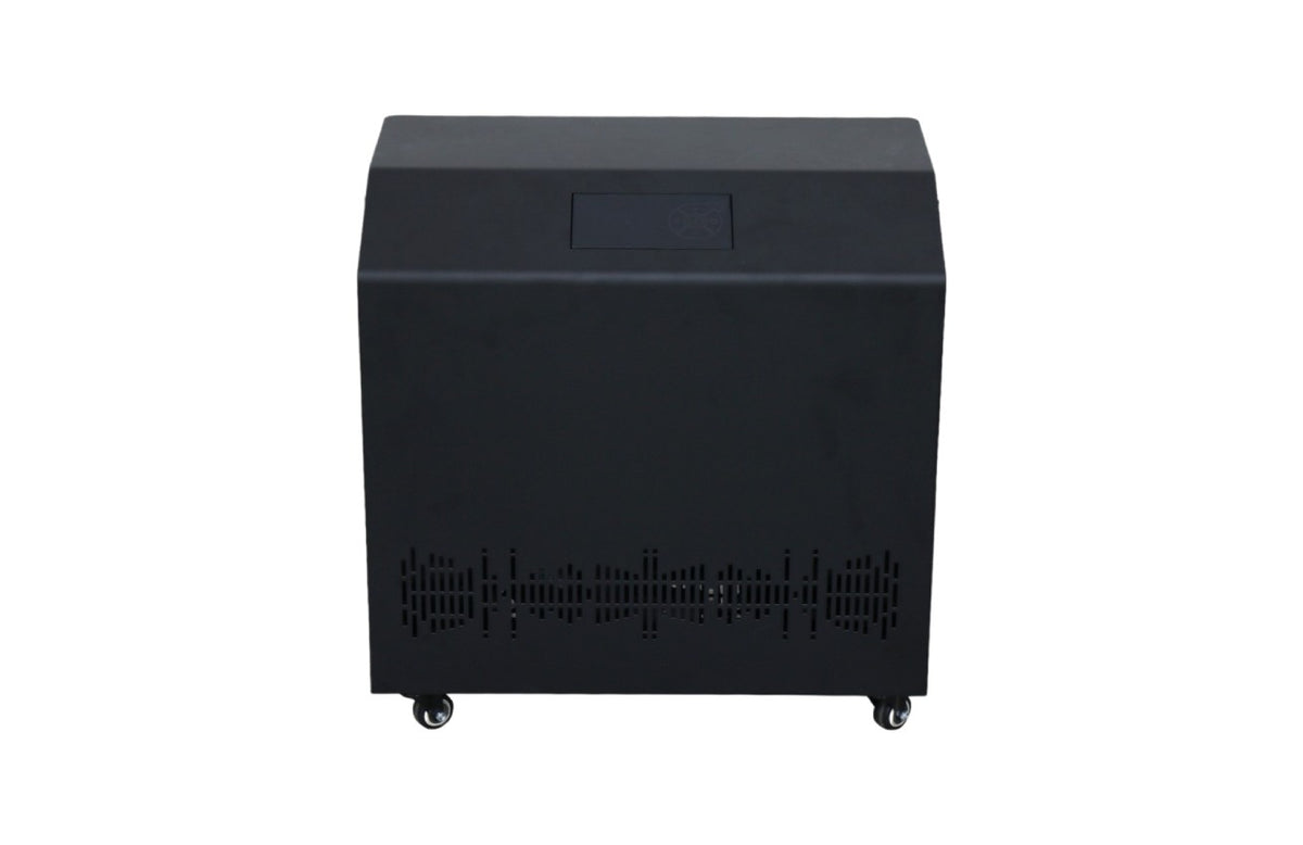 Canuck Cold acrylic tub bundle — included chiller front view