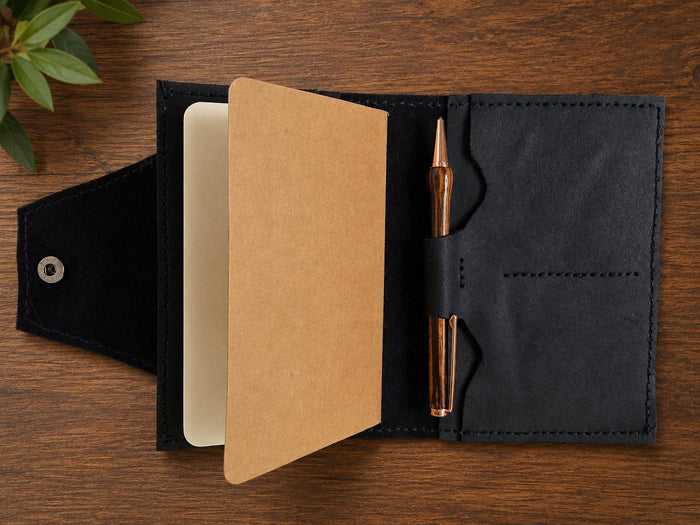 Hand-Stitched Leather Traveler's Notebook