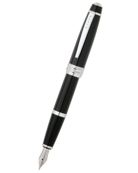 Cross Bailey Fountain Pen – Black Lacquer, Medium Nib