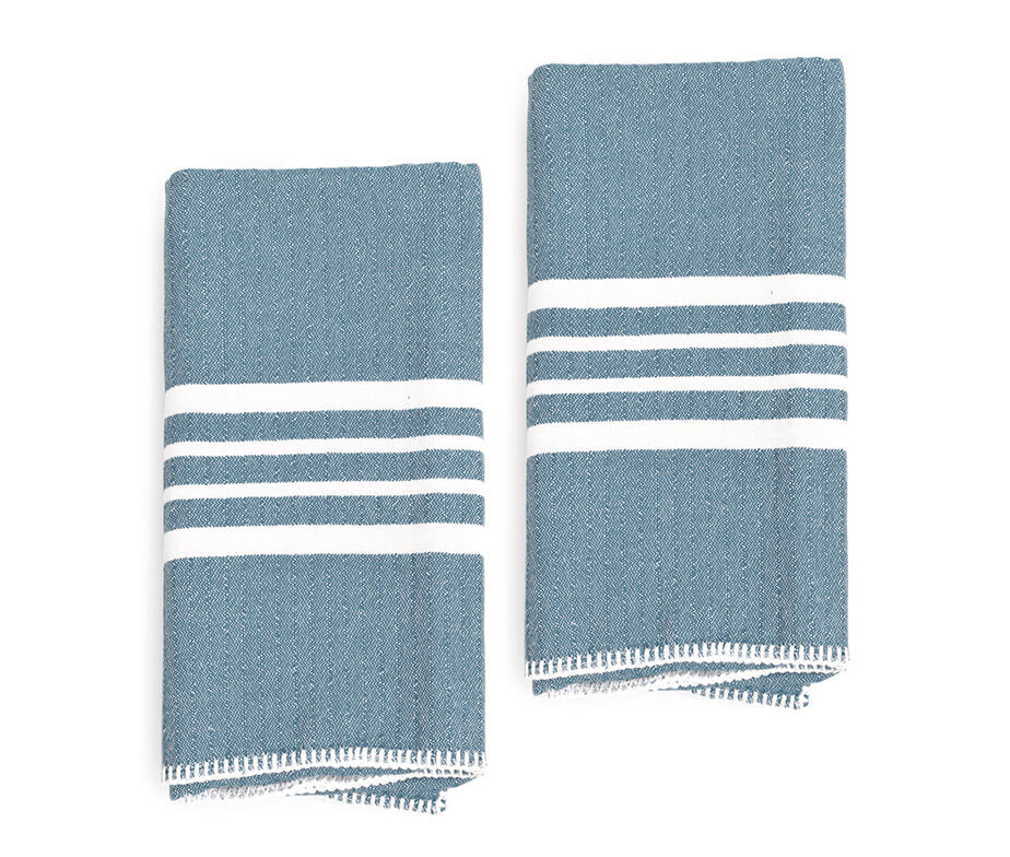 Farmhouse Hand Towels — Set of 2