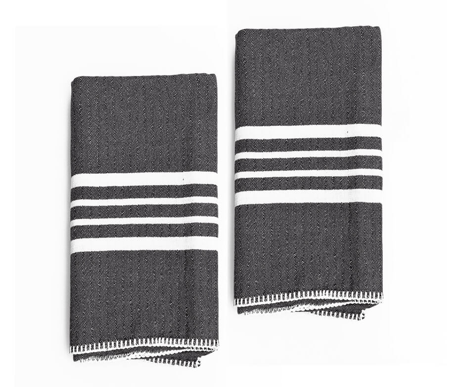 Farmhouse Hand Towels — Set of 2