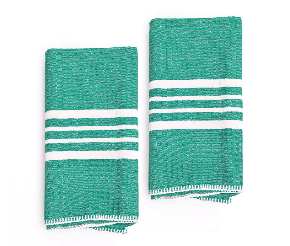 Farmhouse Hand Towels — Set of 2
