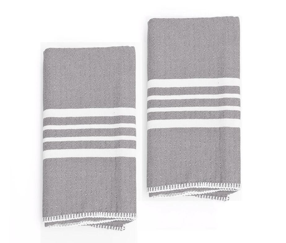 Farmhouse Hand Towels — Set of 2