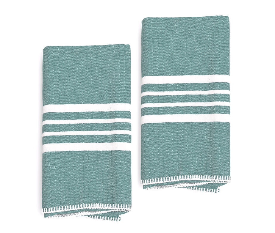 Farmhouse Hand Towels — Set of 2