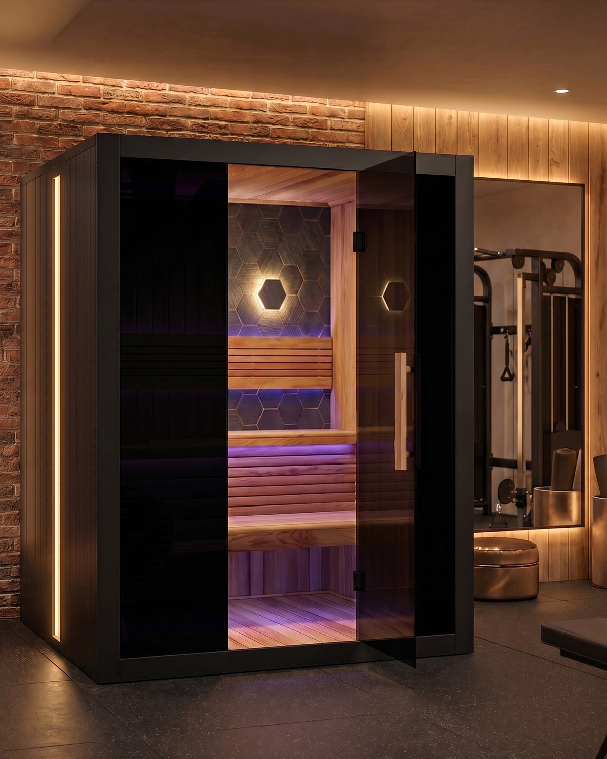 Sun Home Nova 3-Person Indoor Traditional Sauna — supplier gallery image 3